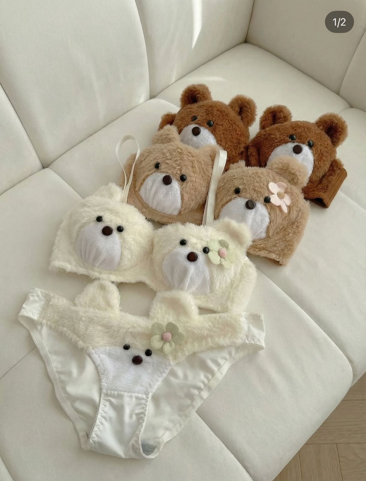 Bear Bra Set