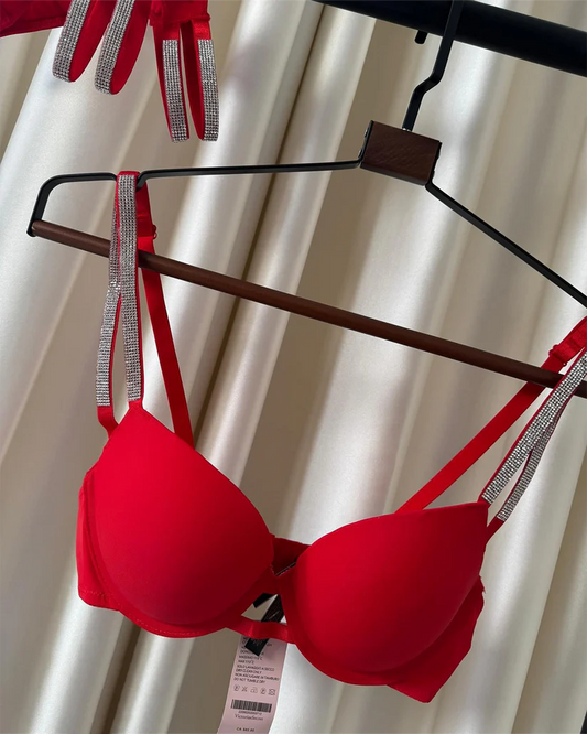 Red Original VS Bra Set(Imported)