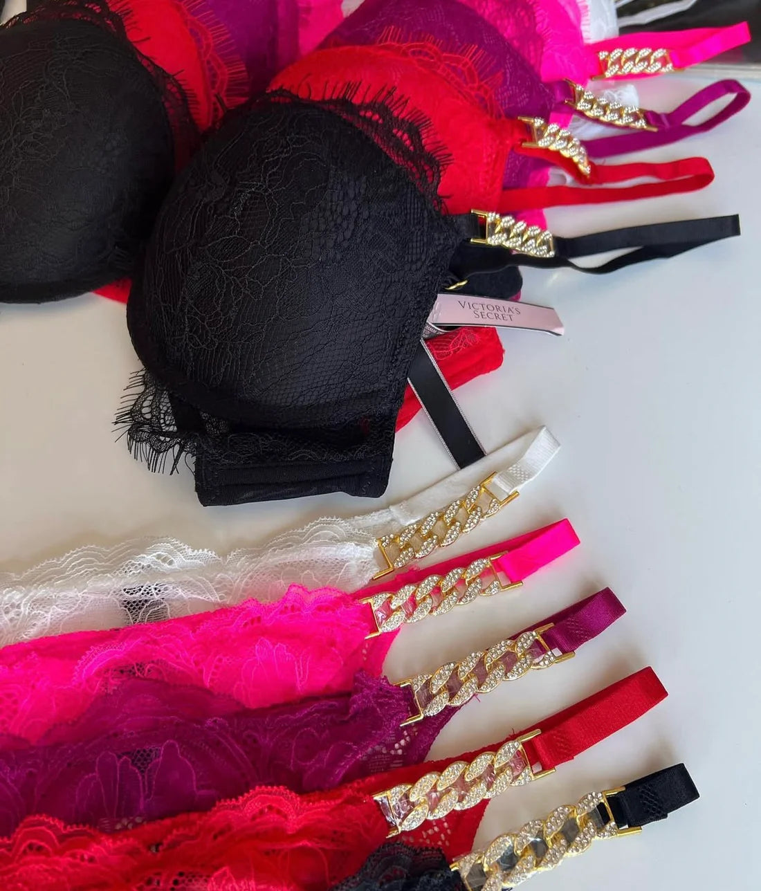 VS Net Style Padded Bra Set