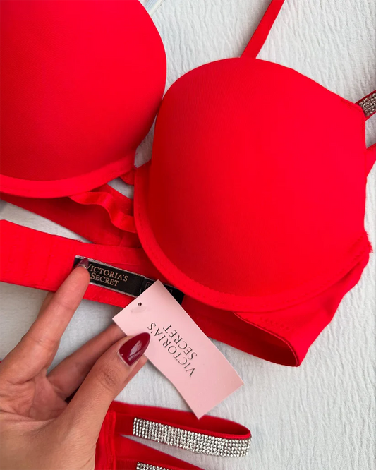 Red Original VS Bra Set(Imported)