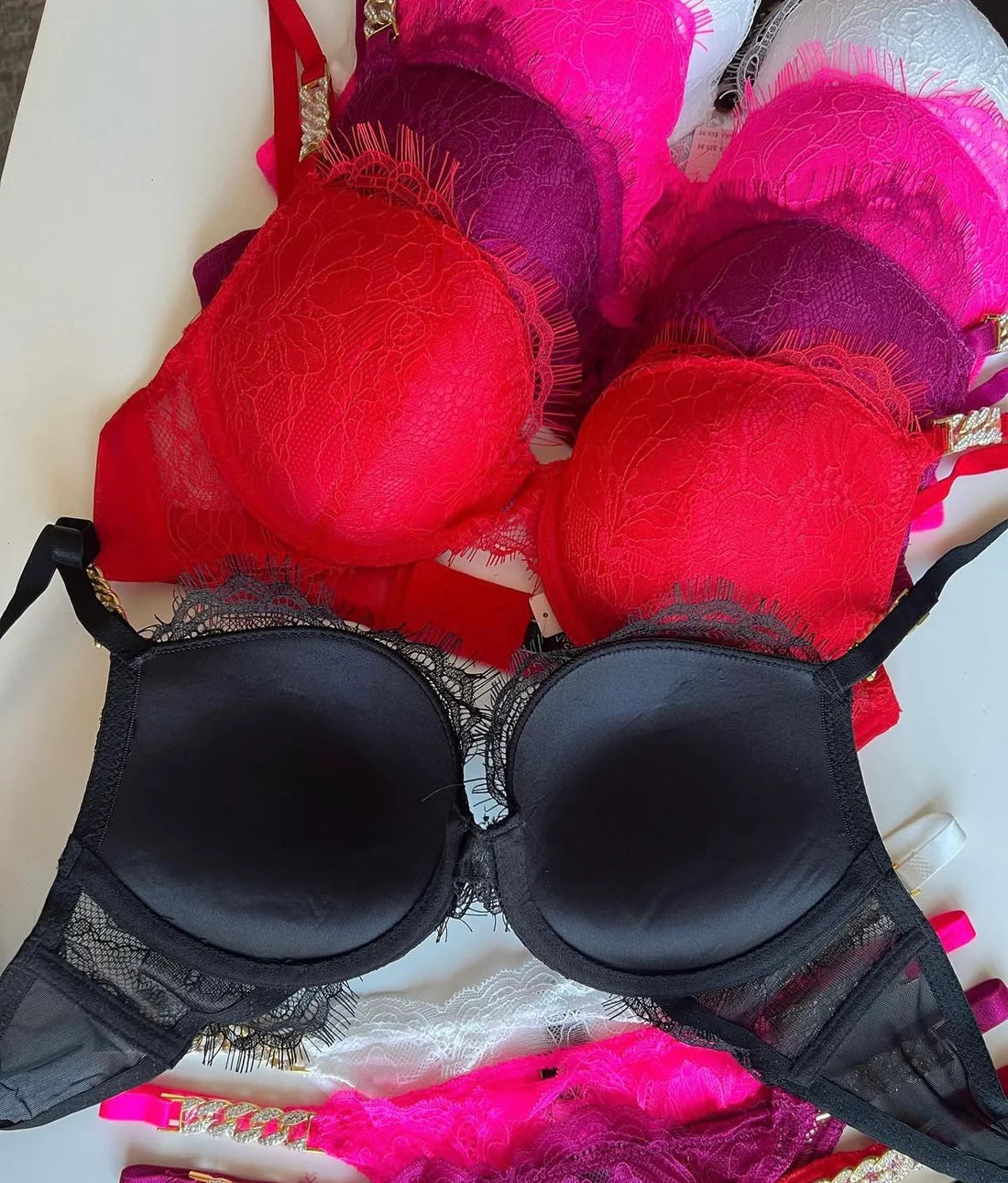 Red Original VS Bra Set(Imported)