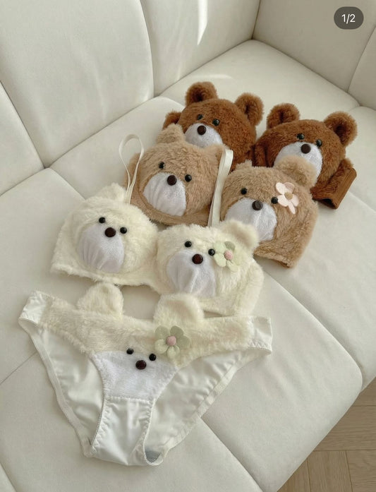 Bear Bra Set